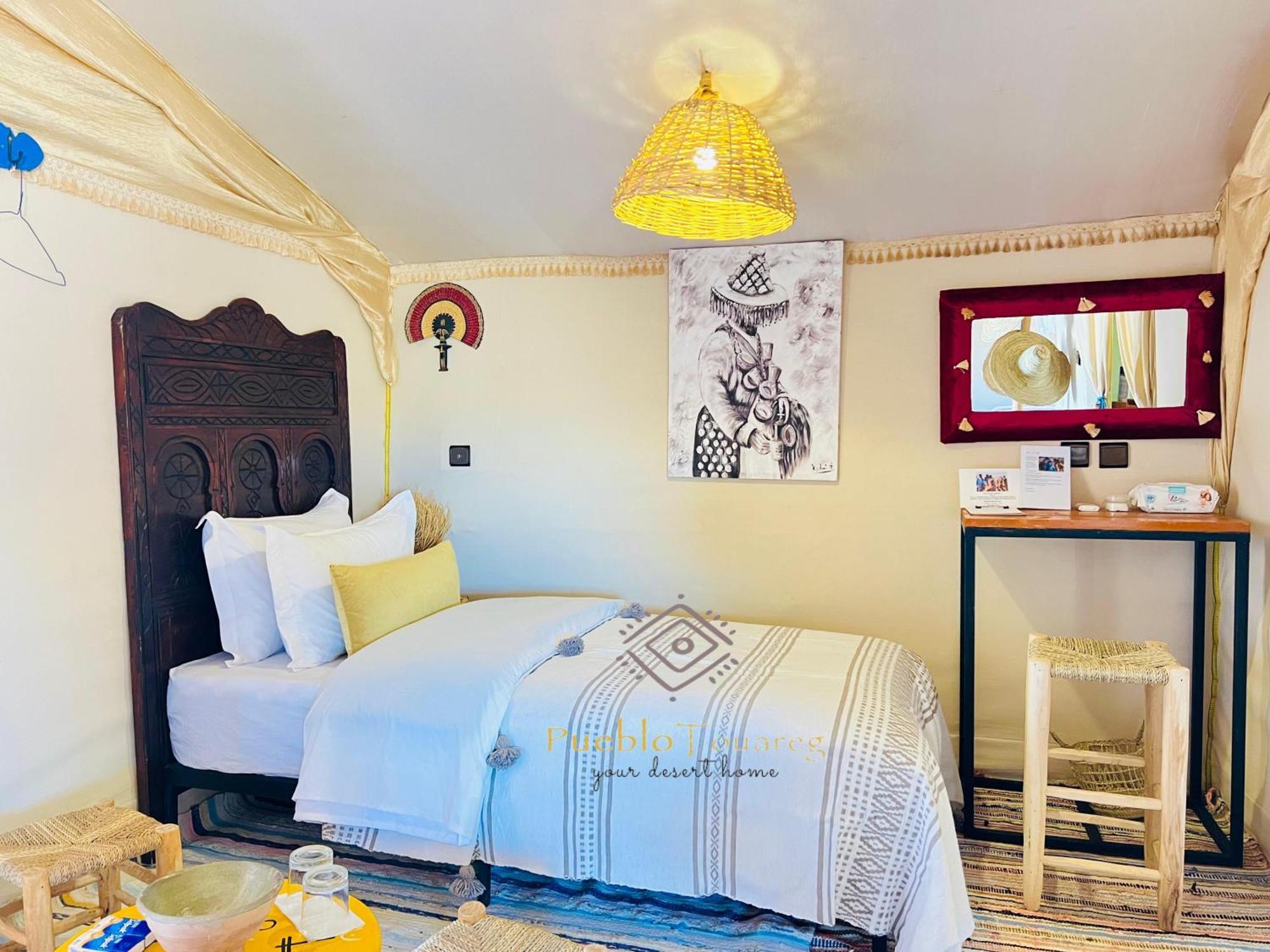 Pueblo Touareg - Private Tents Merzouga Esterno foto