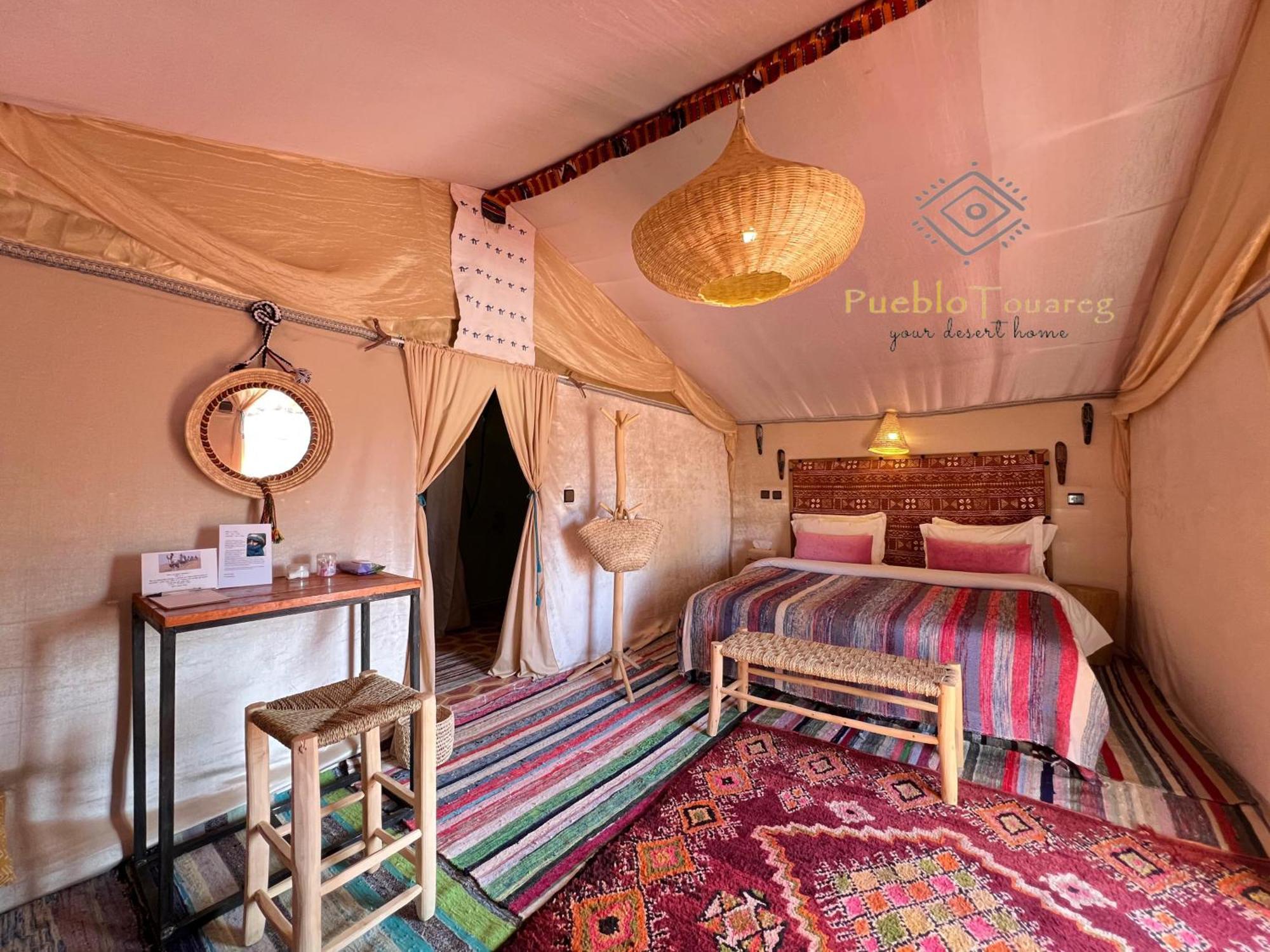 Pueblo Touareg - Private Tents Merzouga Esterno foto