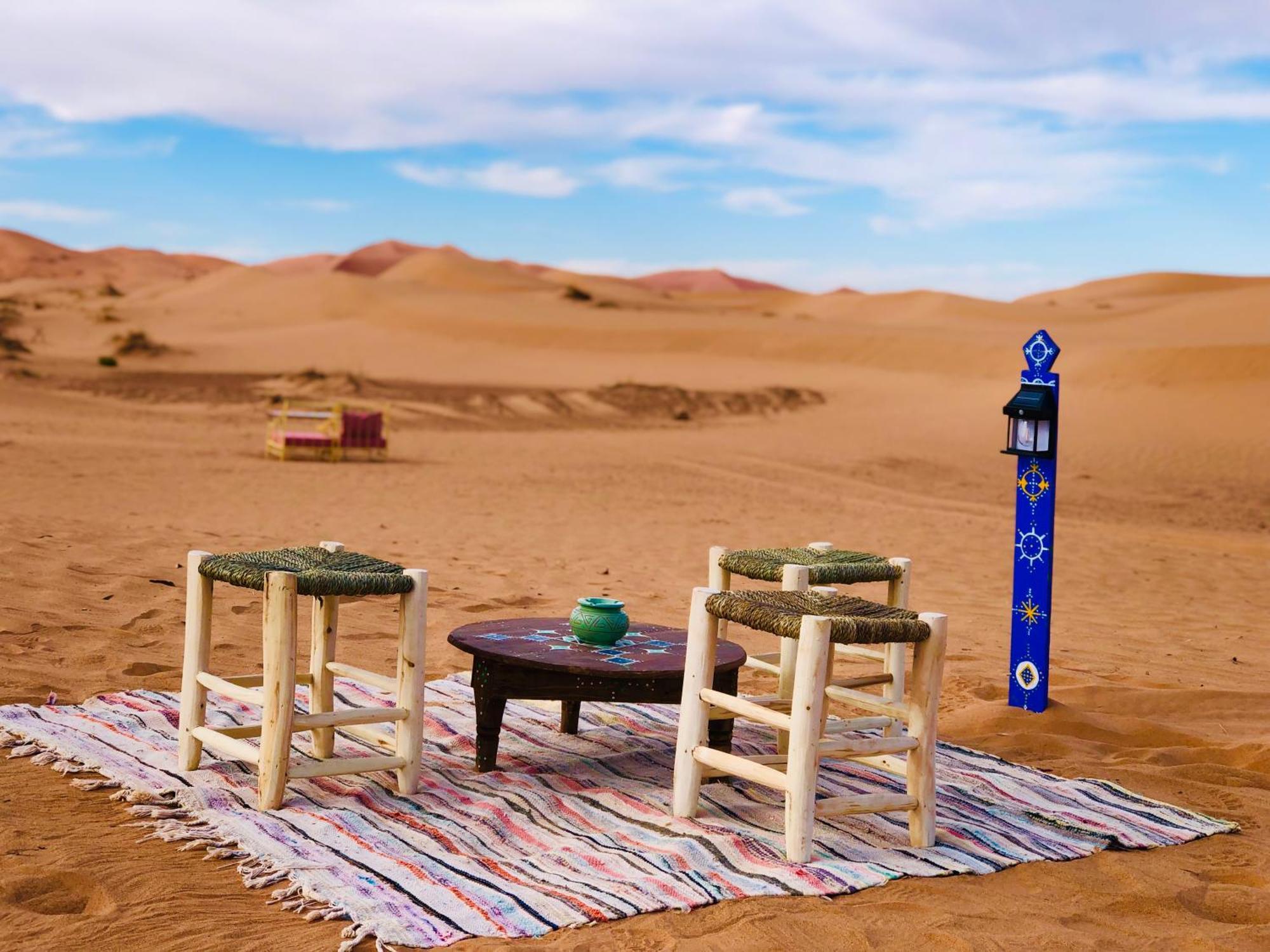 Pueblo Touareg - Private Tents Merzouga Esterno foto