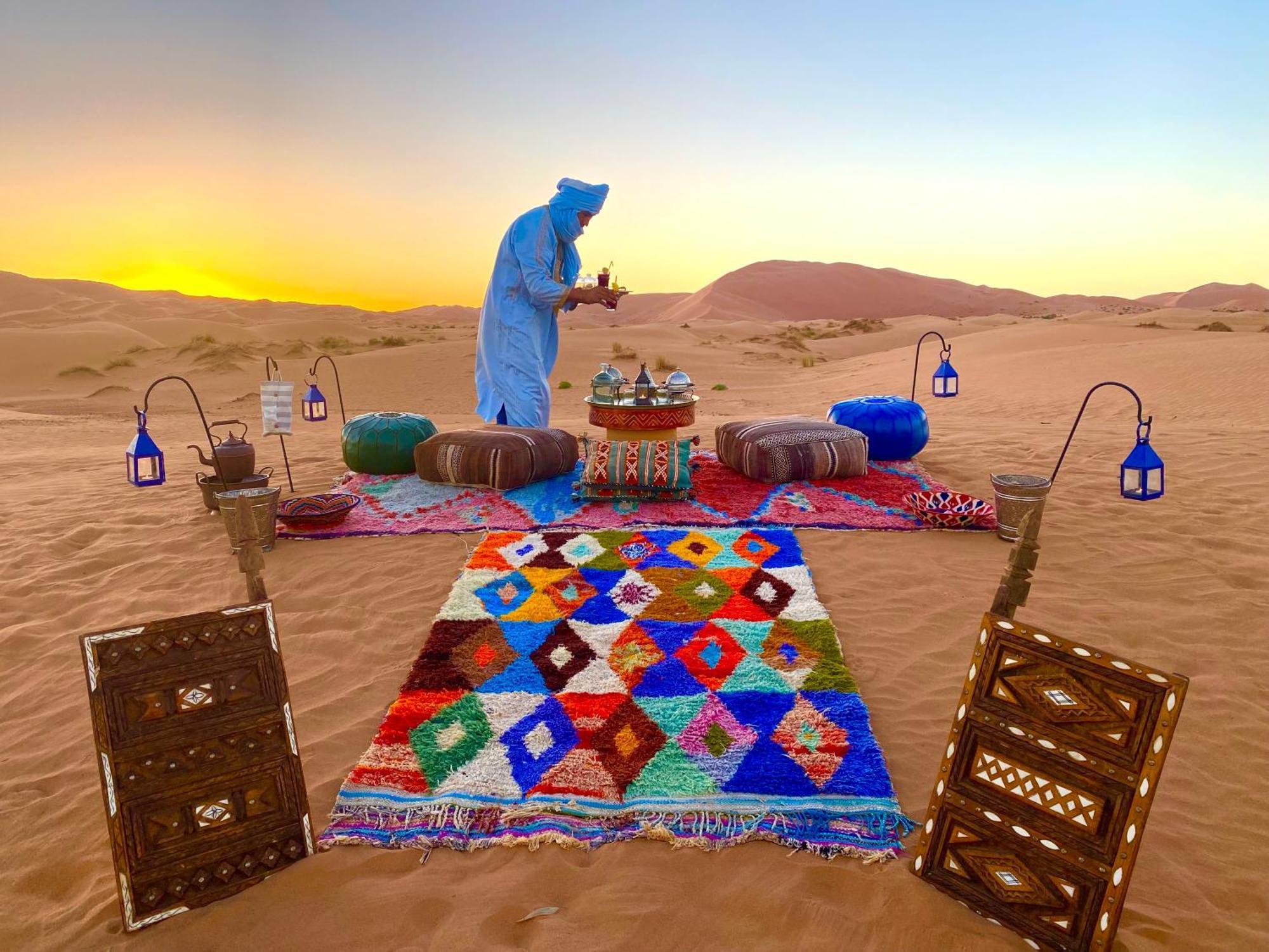 Pueblo Touareg - Private Tents Merzouga Esterno foto
