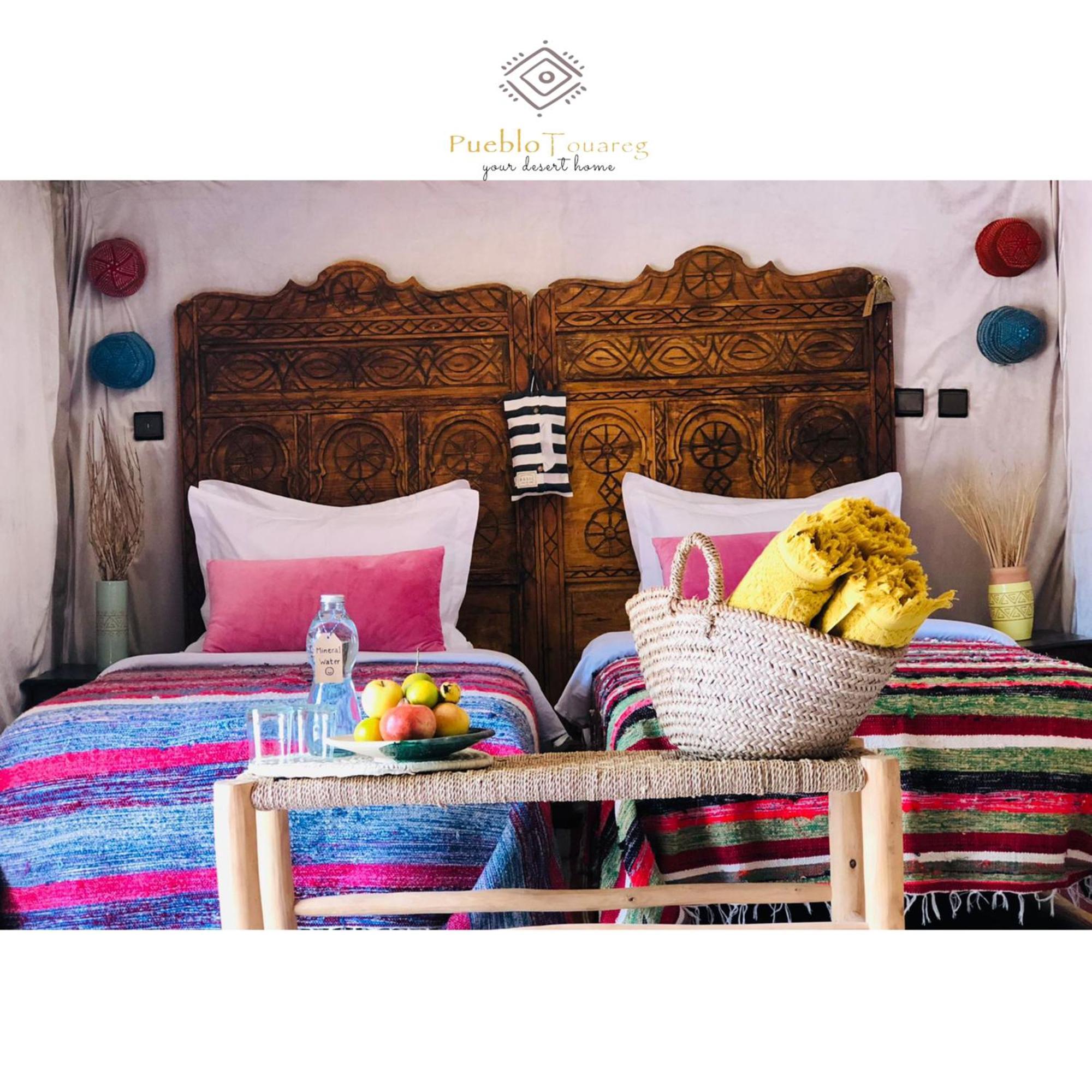 Pueblo Touareg - Private Tents Merzouga Esterno foto
