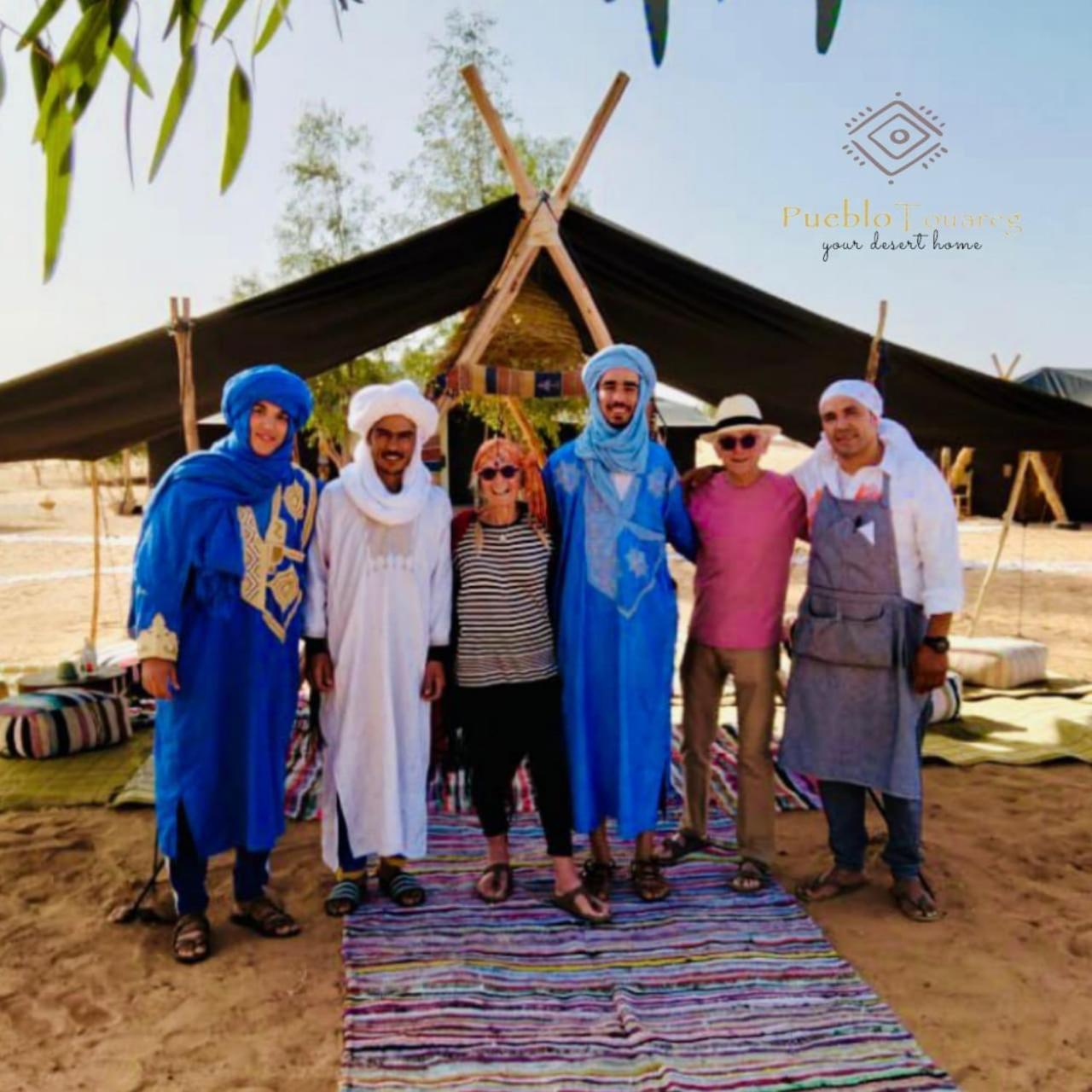 Pueblo Touareg - Private Tents Merzouga Esterno foto