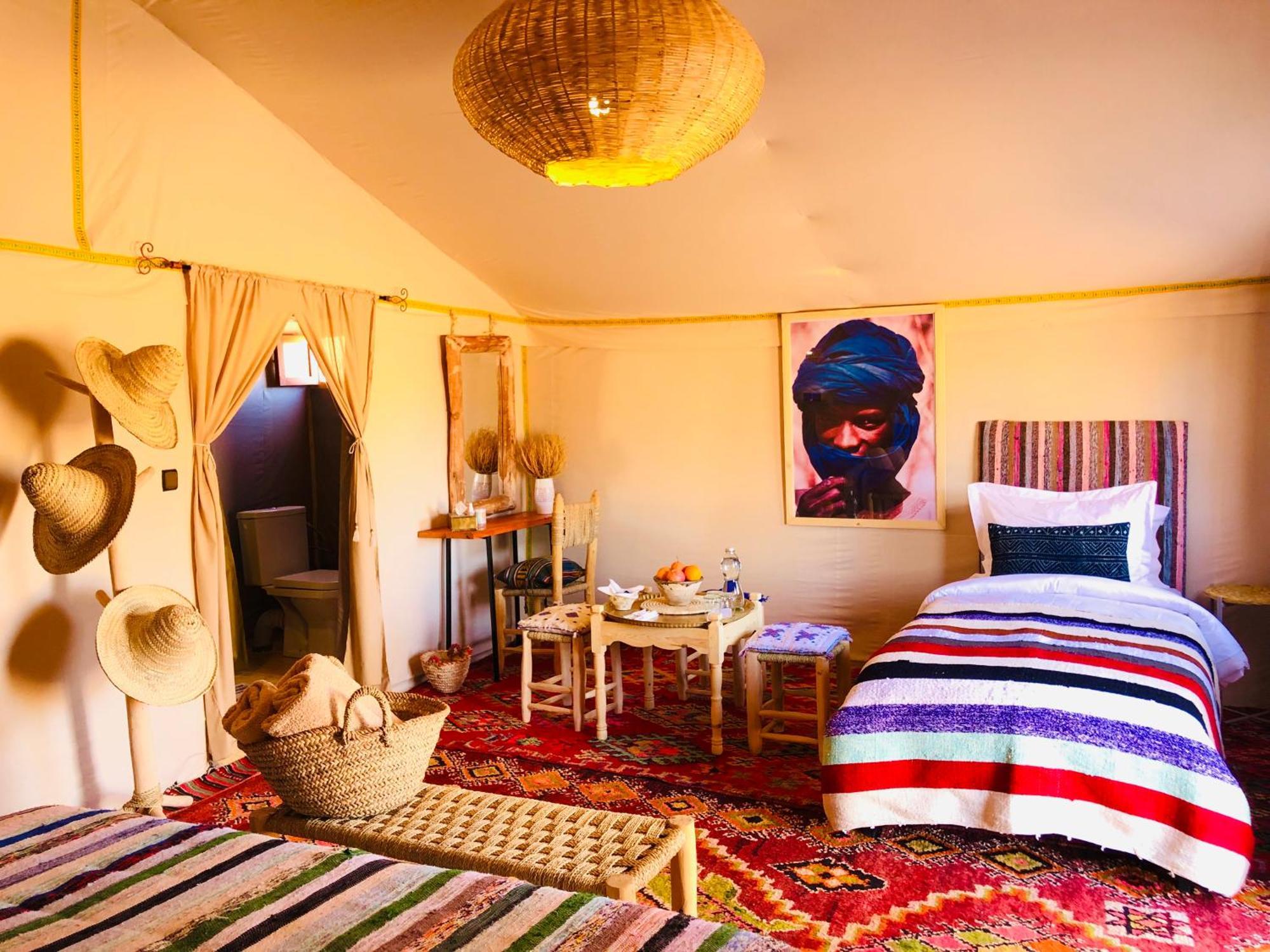 Pueblo Touareg - Private Tents Merzouga Esterno foto