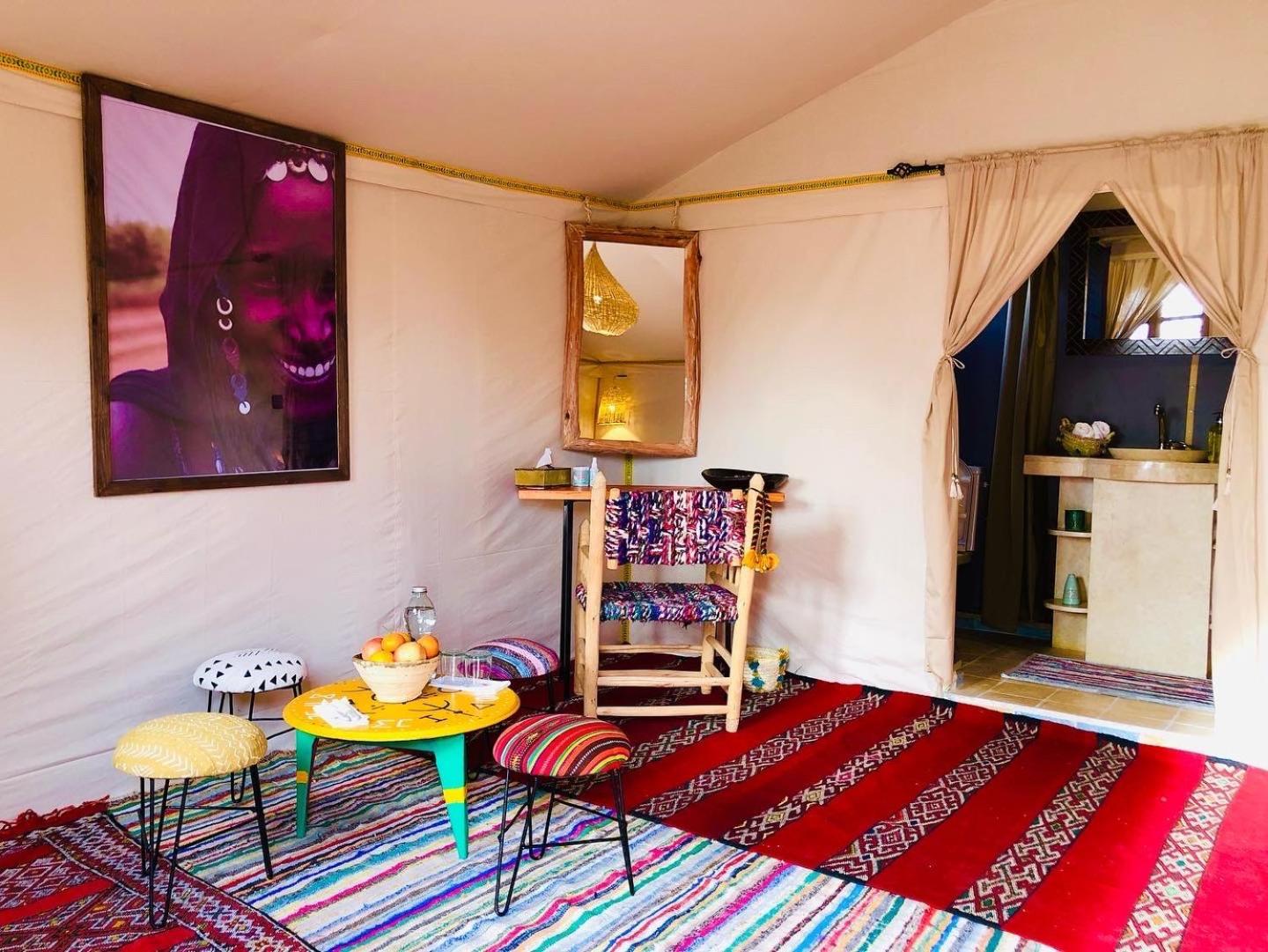 Pueblo Touareg - Private Tents Merzouga Esterno foto