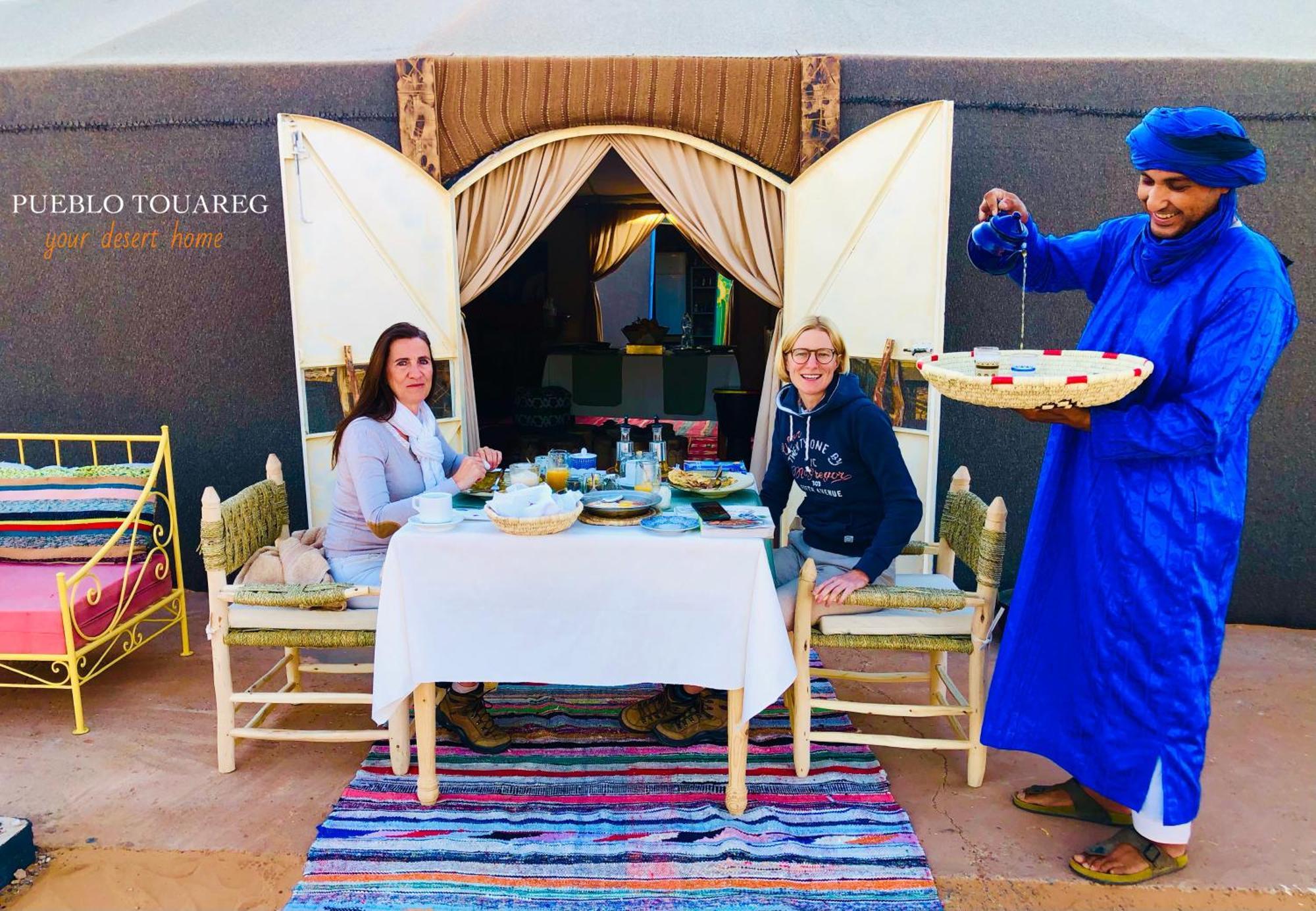 Pueblo Touareg - Private Tents Merzouga Esterno foto
